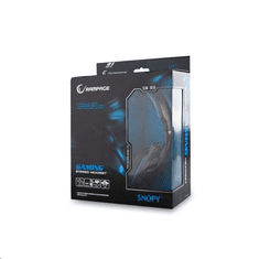 Rampage SN-R9 mikrofonos fejhallgató fekete-kék (15119) (15119)