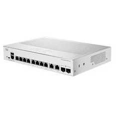 Cisco CBS350-8T-E-2G-EU 8 Port Gigabit + 2 SFP Switch (CBS350-8T-E-2G-EU)