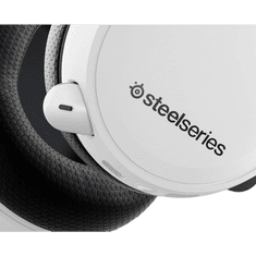 SteelSeries Arctis 7+ vezeték nélküli mikrofonos fejhallgató fehér (61461) (steelseries61461)