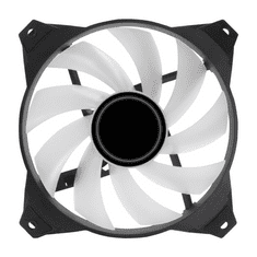Zalman ZM-IF120 120mm Milky White aRGB Fan infinity effect 1.200 RPM 21.0dB A 55.2CFM Számítógép ház Ventilátor 12 cm (ZM-IF120)