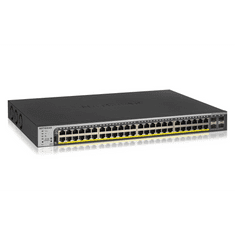 Netgear GS752TPP ProSafe 48+4-portos Gigabit PoE+ Smart Switch (GS752TPP-100EUS) (GS752TPP-100EUS)