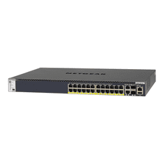 Netgear Prosafe M4300-28G-PoE+ 26 Ports Manageable Layer 3 Switch (GSM4328PB-100NES) (GSM4328PB-100NES)