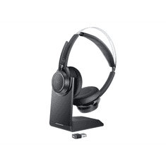 DELL WL7022 Headset Vezeték nélküli Fejpánt Iroda/telefonos ügyfélközpont Bluetooth Fekete (DELL-WL7022)