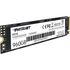 Patriot P310 960 GB - PCI Express 3.0 x4 NVMe (P310P960GM28)