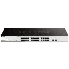 D-LINK DGS-1210-10MP 10/100/1000Mbps 10 portos + 2 SFP POE Smart switch (DGS-1210-10MP)