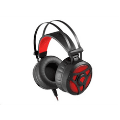 Natec GENESIS NEON 360 Gaming mikrofonos fülhallgató fekete-piros (NSG-1107) (NSG-1107)