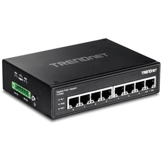 TRENDNET TI-PG80 8 portos Gigabit PoE+ DIN-Rail Switch (TI-PG80)
