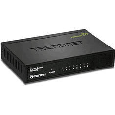 TRENDNET TEG-S82G 10/100/1000 Mbps Switch 8 port GREENnet (fém házas) (TEG-S82G)