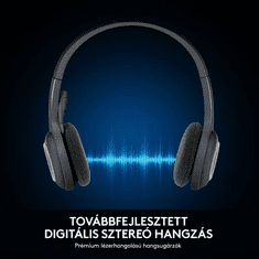 Logitech Headset H600 vezeték nélküli fejhallgató (981-000342) (981-000342)