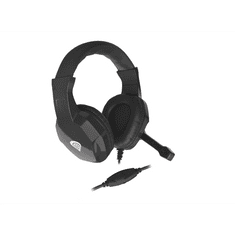 Natec Genesis Argon 100 mikrofonos fejhallgató fekete (NSG-1434) (NSG-1434)