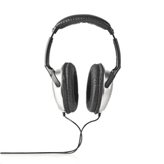 Nedis fejhallgató fekete (HPWD1200BK) (HPWD1200BK)