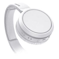 PHILIPS 5000 series TAH5205WT/00 fejhallgató és headset Vezeték nélküli Fejpánt Zene USB C-típus Bluetooth Fehér (TAH5205WT/00)