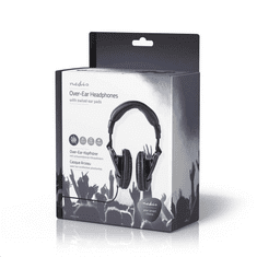 Nedis HPWD3200BK fül köré illeszkedő fejhallgató fekete (HPWD3200BK)