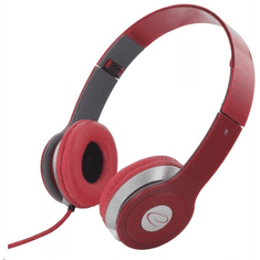 Esperanza TECHNO sztereó fejhallgató piros (EH145R) (EH145R)