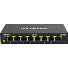 Netgear GS308E Gigabit 8 portos managelhető switch (GS308E-100PES)