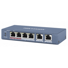 Hikvision 10/100 4x PoE + 2x port switch (DS-3E0106P-E/M) (DS-3E0106P-E/M)