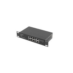 Lanberg RSFE-8P-2GE-120 8 portos PoE Switch (RSFE-8P-2GE-120)