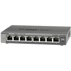 Netgear GS108E-300PES 1000Mbps 8 portos switch (GS108E-300PES)