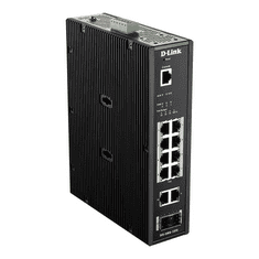D-LINK DIS-200G-12PS menedzselhető 12 portos Gigabit switch (DIS-200G-12PS)