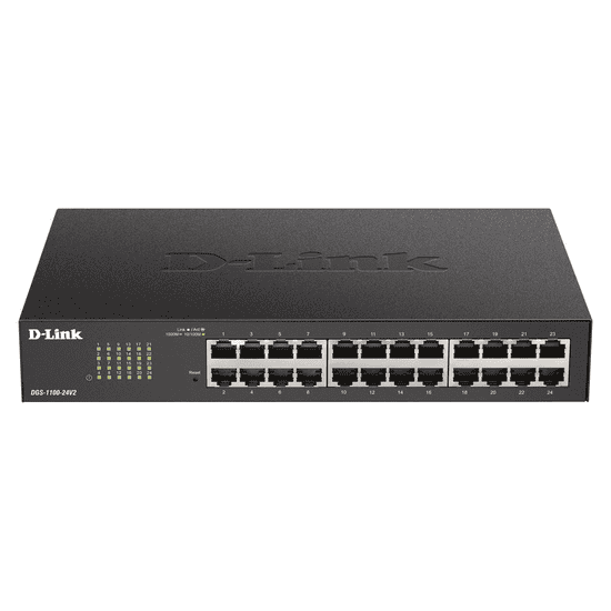 D-LINK DGS-1100-24V2 10/100/1000Mbps 24 portos smart switch (DGS-1100-24V2)