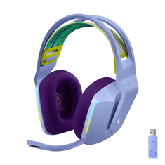 Logitech G733 vezeték nélküli gamer headset lila (981-000890) (981-000890)