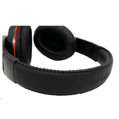 Esperanza SONATA mikrofonos sztereó fejhallgató fekete-piros (EH118) (EH118)