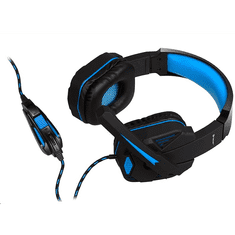 Tracer Battle Heroes Xplosive Blue mikrofonos fejhallgató fekete-kék (TRASLU45613) (TRASLU45613)
