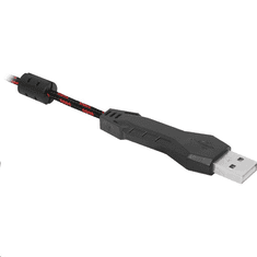 Defender Warhead G-450 USB mikrofonos fejhallgató fekete-piros (64146) (64146)