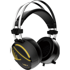 Gamdias HEBE E1 RGB Stereo Sound Gaming mikrofonos fülhallgató fekete (HEBE E1)