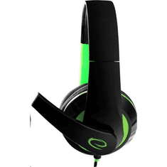 Esperanza CONDOR mikrofonos sztereó gamer fejhallgató fekete-zöld (EGH300G) (EGH300G)