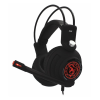 Icarus C500 gaming headset fekete-piros (MSP50016) (MSP50016)