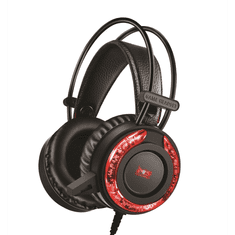MS Icarus C305 gaming headset fekete-piros (MSP50015) (MSP50015)