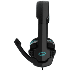 Esperanza EGH310B RAVEN Gamer mikrofonos fejhallgató fekete-kék (EGH310B)