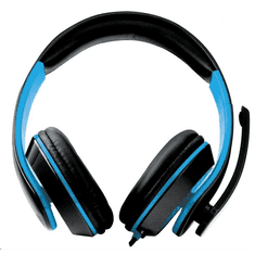 Esperanza CONDOR mikrofonos sztereó gamer fejhallgató fekete-kék (EGH300B) (EGH300B)