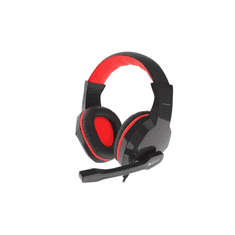 Natec Genesis Argon 100 mikrofonos fejhallgató fekete-piros (NSG-1433) (NSG-1433)