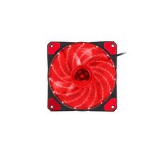 Genesis Hydrion 120 ház hűtő ventilátor 12cm piros LED (NGF-1166) (NGF-1166)