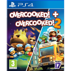 Team Overcooked! + Overcooked! 2 (PS4 - Dobozos játék)
