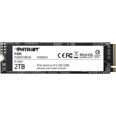 Patriot SSD 2TB P300 M.2 2280 PCIe NVMe (P300P2TBM28)