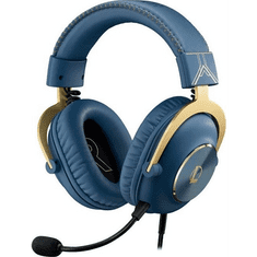 Logitech G PRO X League of Legends Edition Gaming headset kék (981-001106) (981-001106)