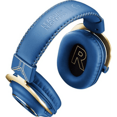 Logitech G PRO X League of Legends Edition Gaming headset kék (981-001106) (981-001106)