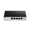 D-LINK Switch 5x1000Mbps(2xPOE) Fémházas Asztali Menedzselhető, DGS-1100-05PDV2 (DGS-1100-05PDV2)