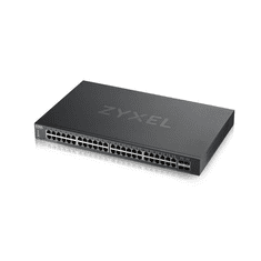 Zyxel Switch 48x1000Mbps + 4xGigabit kombó SFP+, Fémházas Menedzselhető, Rackes (48GbE port), XGS1930-52-EU0101F (XGS1930-52-EU0101F)