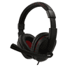 Fejhallgató, Icarus C300, vezetékes, fekete - piros (MSP50014)