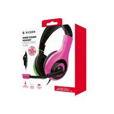 Nacon Stereo Gaming Headset V1 zöld/rózsaszín (SWITCHHEADSETV1P+G)
