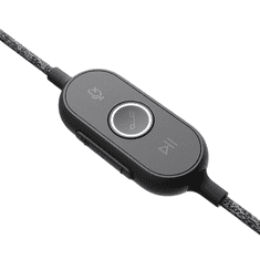 Logitech Zone Headset Vezetékes Fejpánt Hívás/zene USB C-típus Grafit (981-000875)