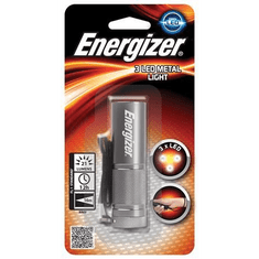 Energizer LED Elemlámpa 3 LED Metal fém ház 3xAAA (E301304000/NZFHM001) (E301304000/NZFHM001)