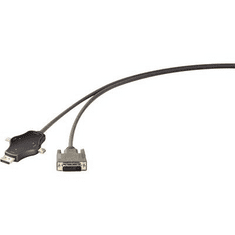 Renkforce Cable-Sharing Csatlakozókábel [1x DVI dugó, 24+1 pólusú - 3x Mini DisplayPort dugó, DisplayPort dugó, USB 3.1 dugó, C típus] Fekete sodort érpár (RF-3909366)