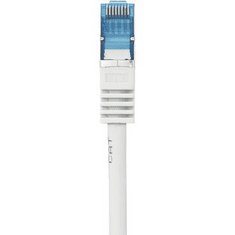 Renkforce RJ45-ös patch kábel, hálózati LAN kábel, tűzálló, CAT 6A S/FTP [1x RJ45 dugó - 1x RJ45 dugó] 1 m szürke, (RF-4145283)