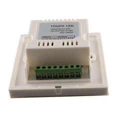Optonica LED dimmer fali fehér üvegpanel RGB szalaghoz érintő vezérléssel (AC6319) (AC6319)