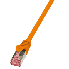 LogiLink 10G S/FTP PIMF PrimeLine patch kábel CAT6A 1,5m narancssárga (CQ3048S) (CQ3048S)